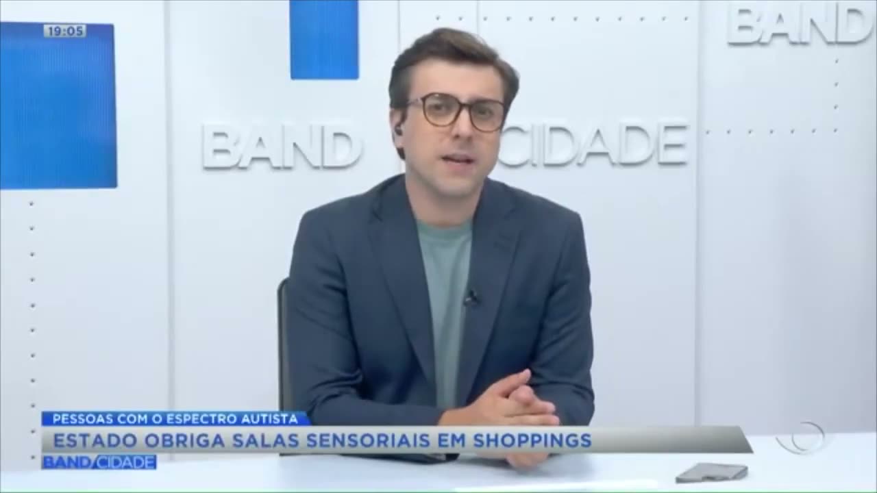 Matéria na Band sobre a VibroSensory no Dia Mundial do Autismo
